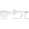 Раковина подвесная LAUFEN PALACE 90x46 белый глянцевый 8.1670.2.000.104.1